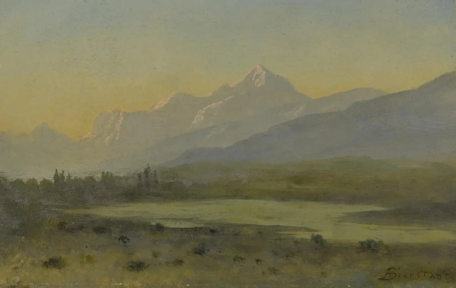 Owens Valley, Californien - Albert Bierstadt