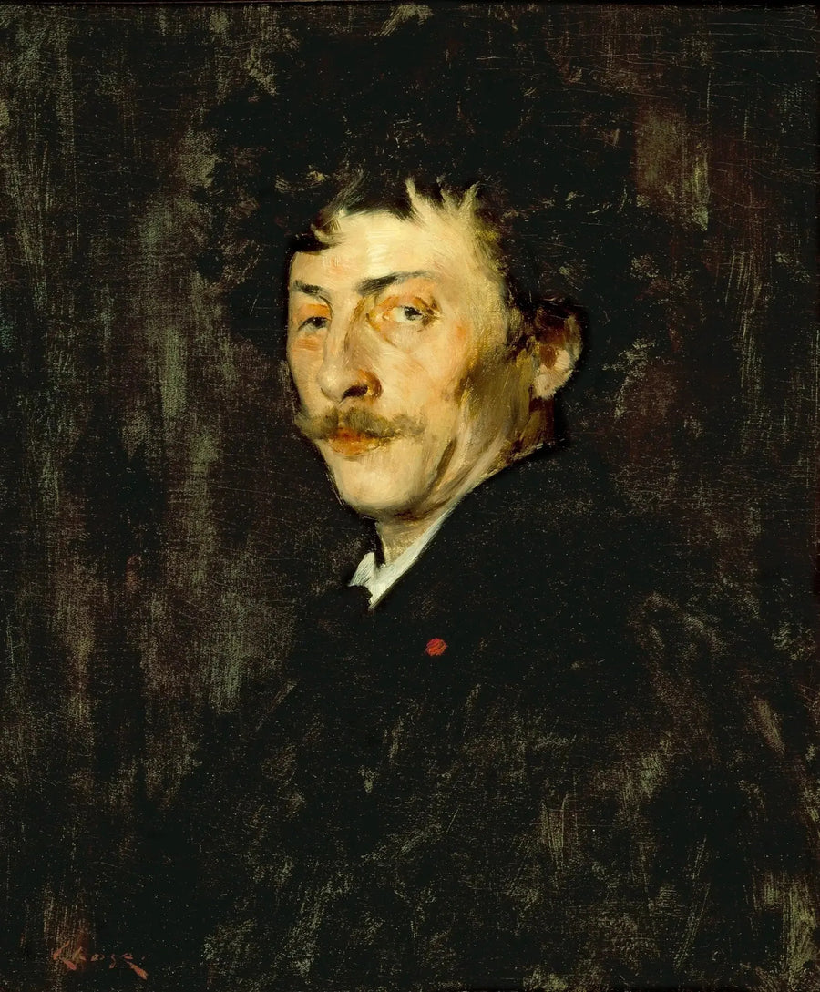 Pablo de Sarasate : Portræt af en violinist - William Merritt Chase