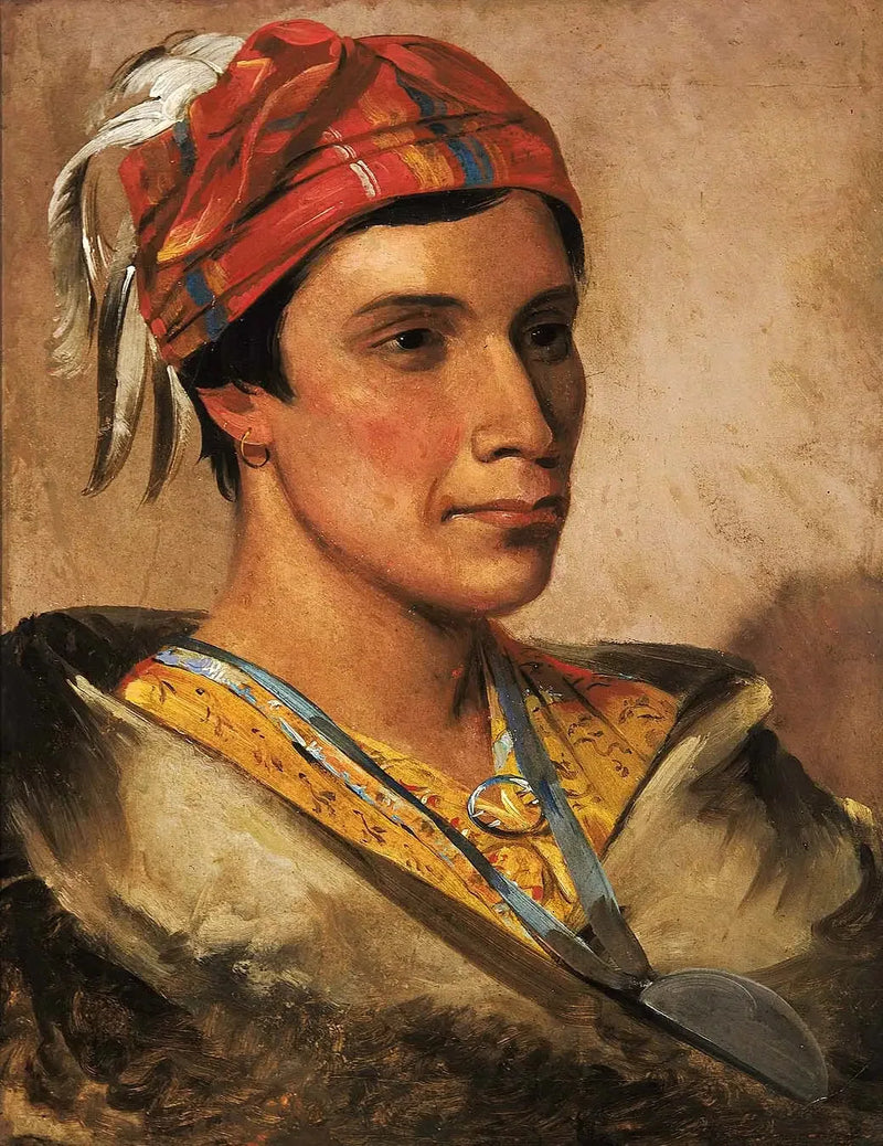 Smerte, stammeleder - George Catlin