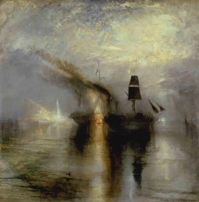 Fred - Begravelse til søs - J. M. W. Turner