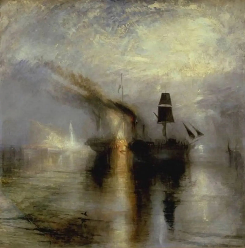 Fred - Begravelse til søs - J. M. W. Turner