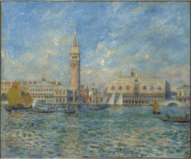 Dogepaladset, Venedig - Pierre-Auguste Renoir