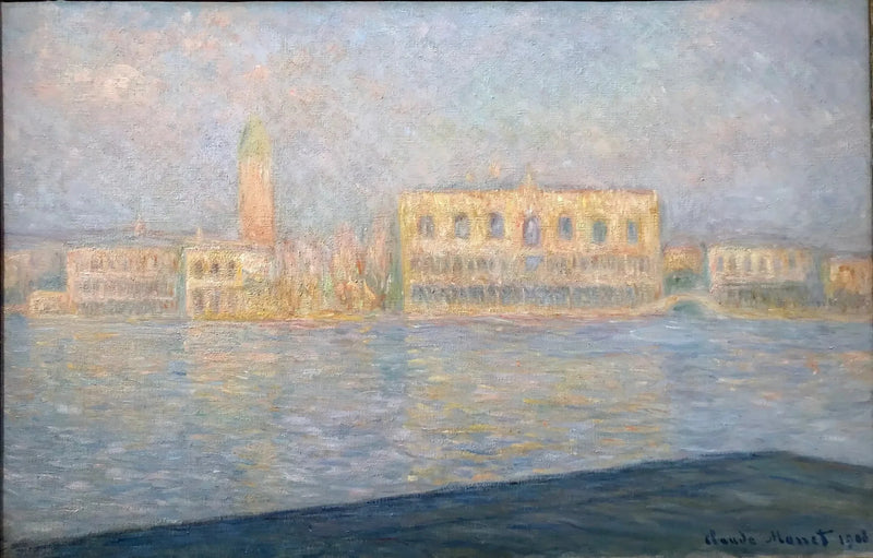 Hertugpaladset set fra Saint-Georges Major W1756 - Claude Monet