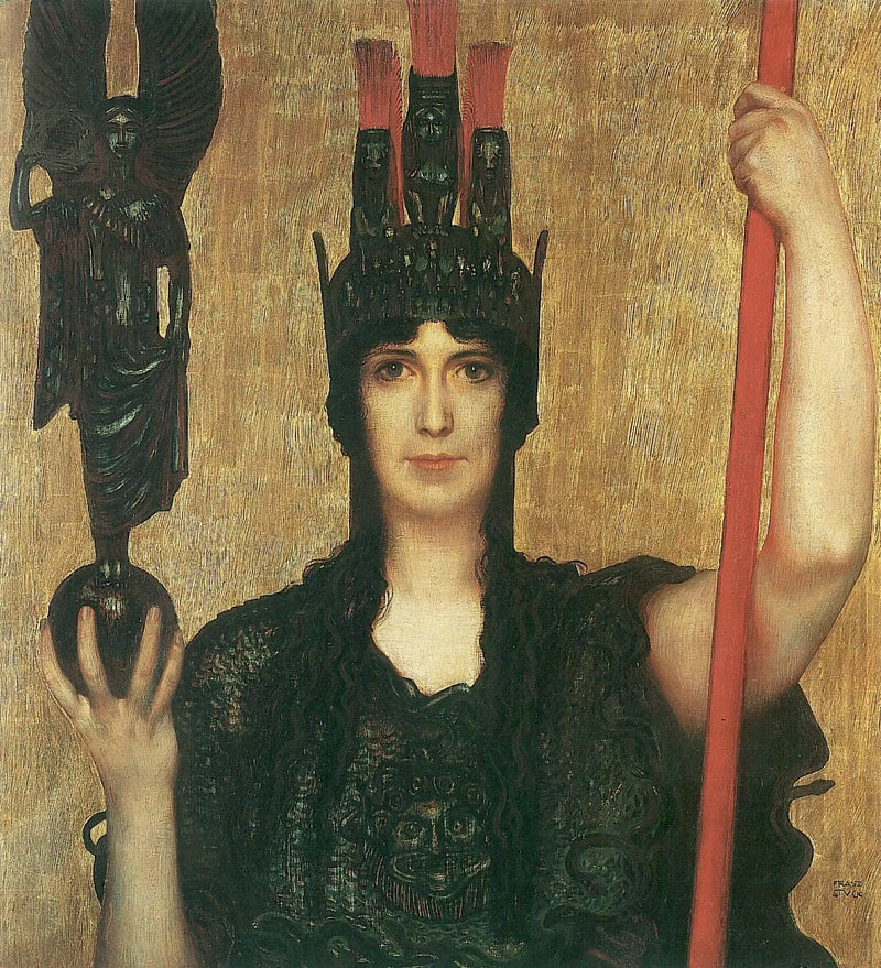 Pallas Athéna - Franz Von Stuck