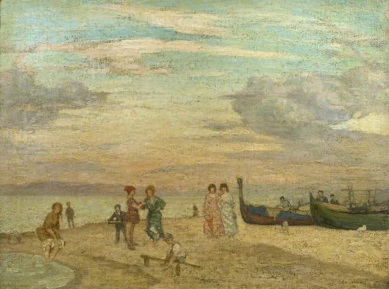 Palm Beach, nær Venedig, Italien - Charles Conder