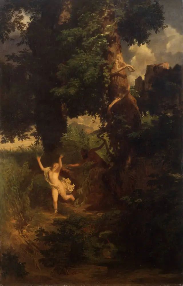 Pan og Syrinx - Arnold Bøcklin