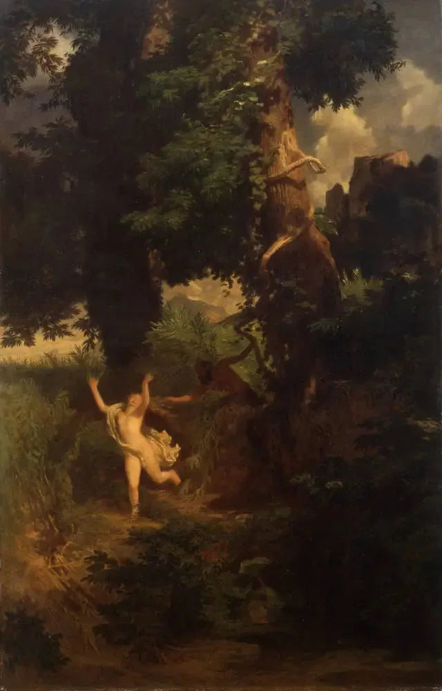 Pan og Syrinx - Arnold Bøcklin