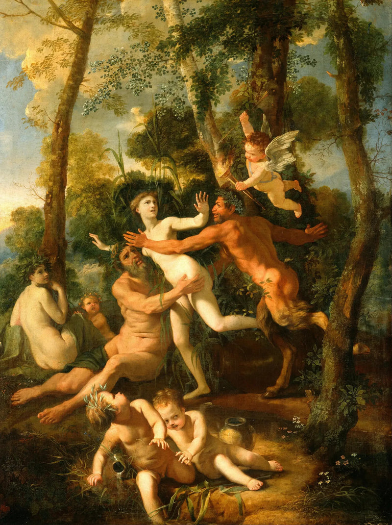 Pan og Syrinx - Nicolas Poussin