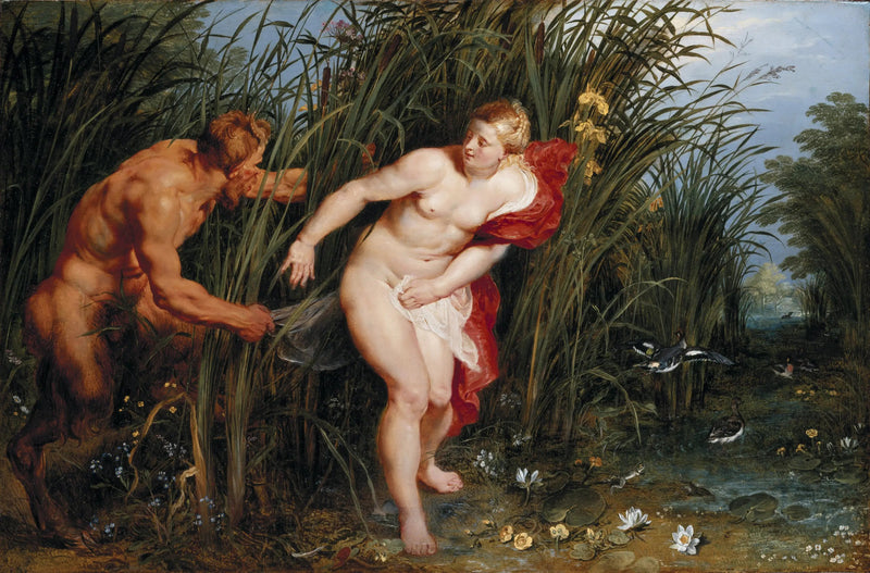 Pan og Syrinx - Peter Paul Rubens