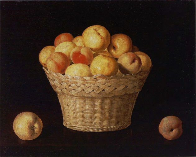 Æble- og ferskenskurv - Francisco de Zurbarán
