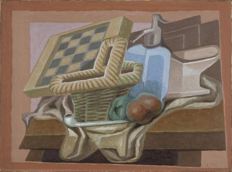 Kurv og sifon - Juan Gris