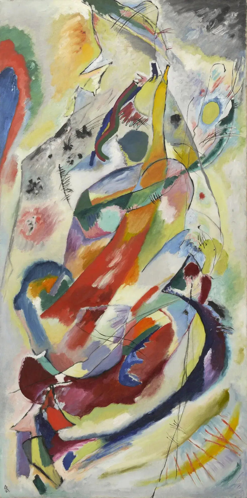 Panel til Edwin R. Campbell nr. 1 - Vassily Kandinsky