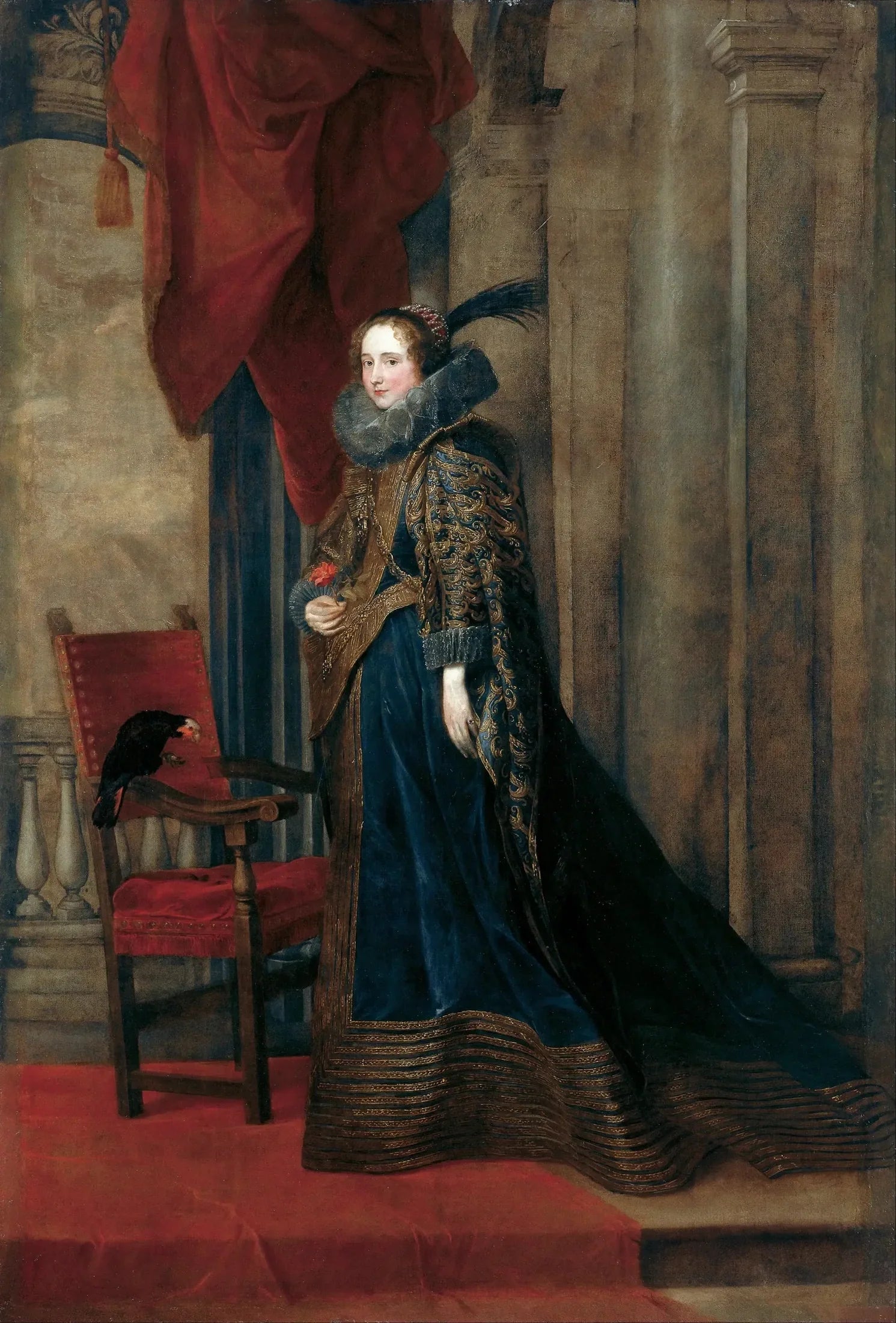 Paolina Adorno Brignole-Sale - Antoine van Dyck image 1 copie de tableau peinte à la main