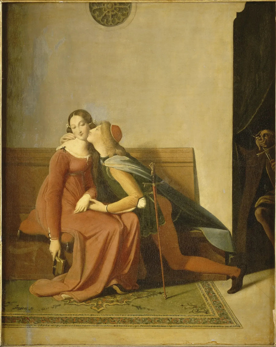 Paolo og Francesca - Jean-Auguste-Dominique Ingres