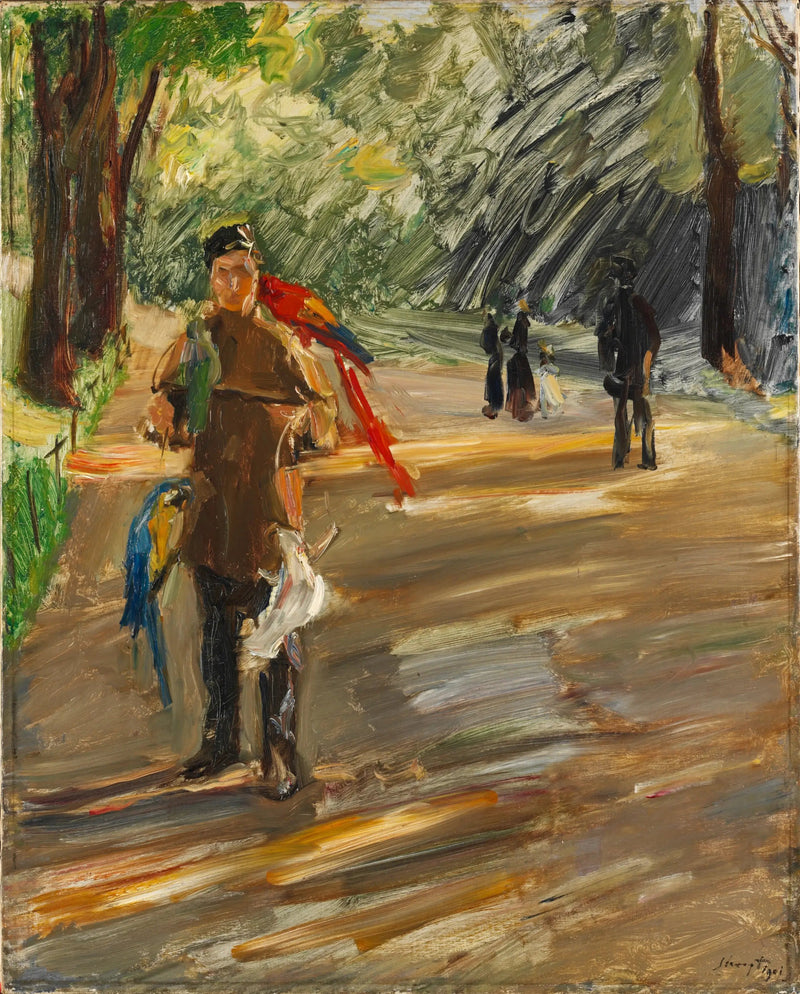 Papegøjemand - Max Slevogt