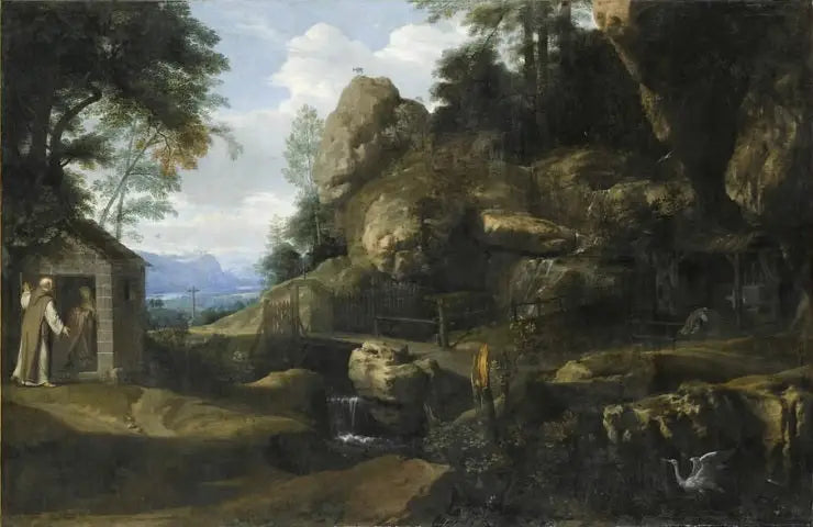 Paphnuce frigiver Thaïs - Philippe de Champaigne