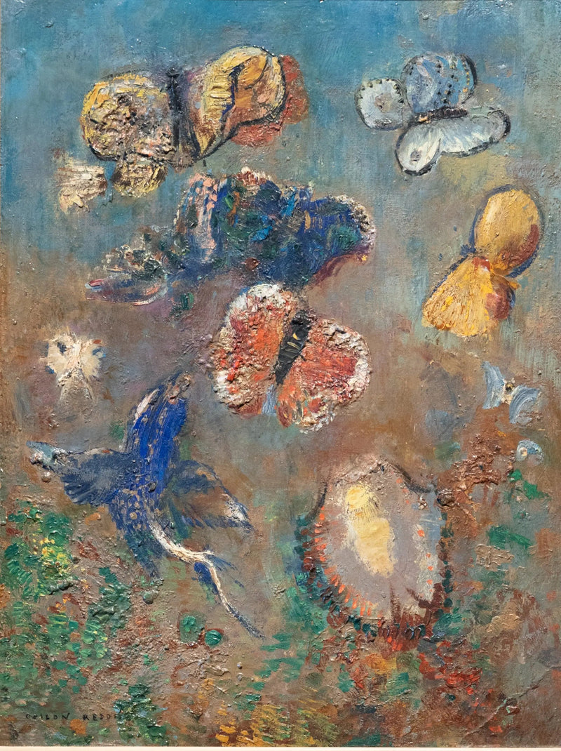 Sommerfugle - Odilon Redon