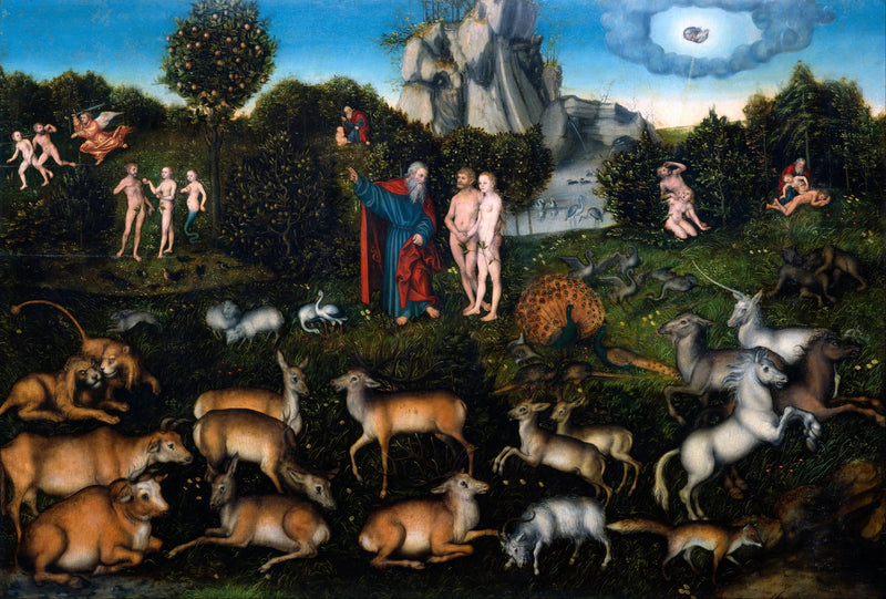 Paradis - Lucas Cranach den Ældre