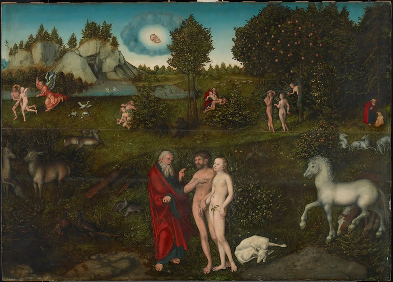 Paradis - Lucas Cranach den Ældre