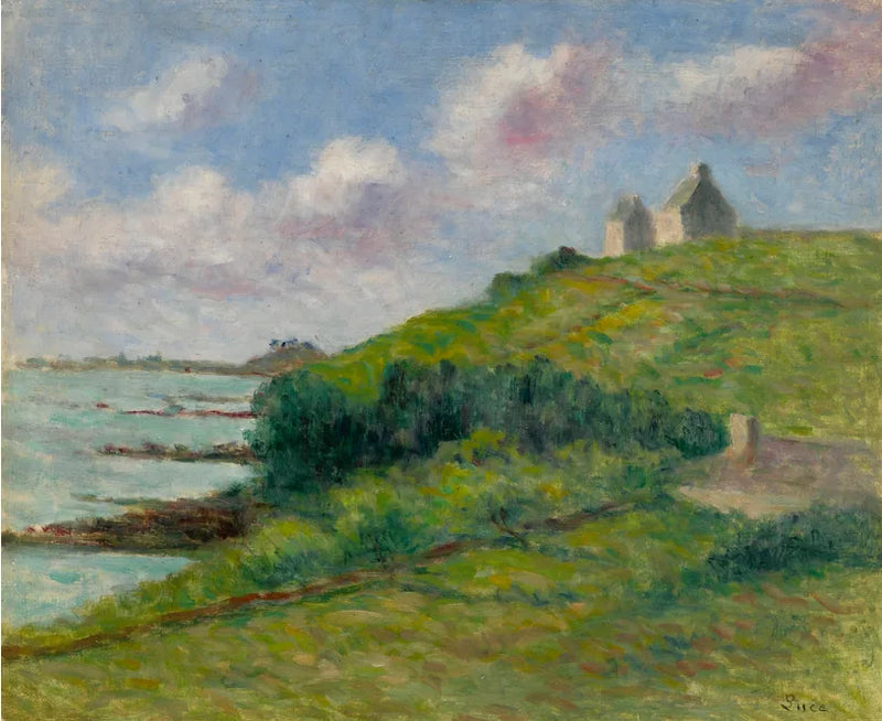 Paramé, huset på klitterne - Maximilien Luce
