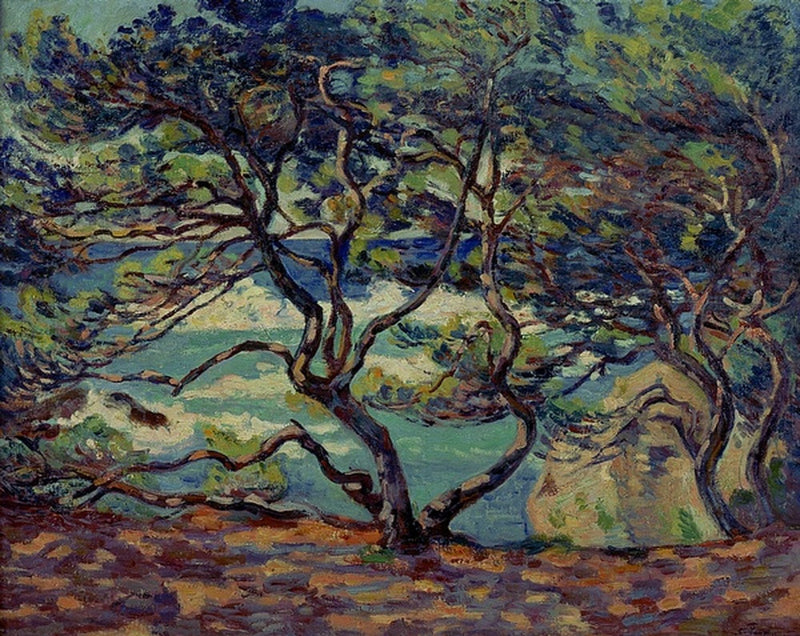 Parasol Le Pin, Le Brusc, omgivelserne omkring Toulon - Armand Guillaumin