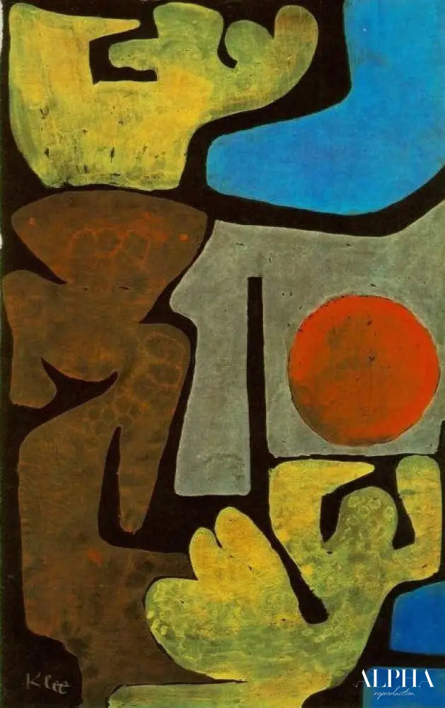 Parc de Goetzen - Paul klee - Reproductions de tableaux et peintures haut de gamme