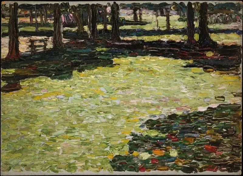 Saint-Cloud Park - Vassily Kandinsky
