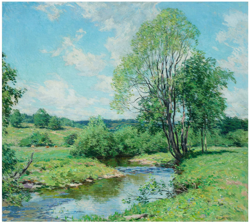 Grøn dovenhed - Willard Metcalf
