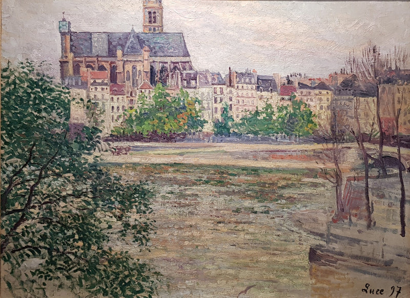 Paris, Saint-Gervais Kirke - Maximilien Luce