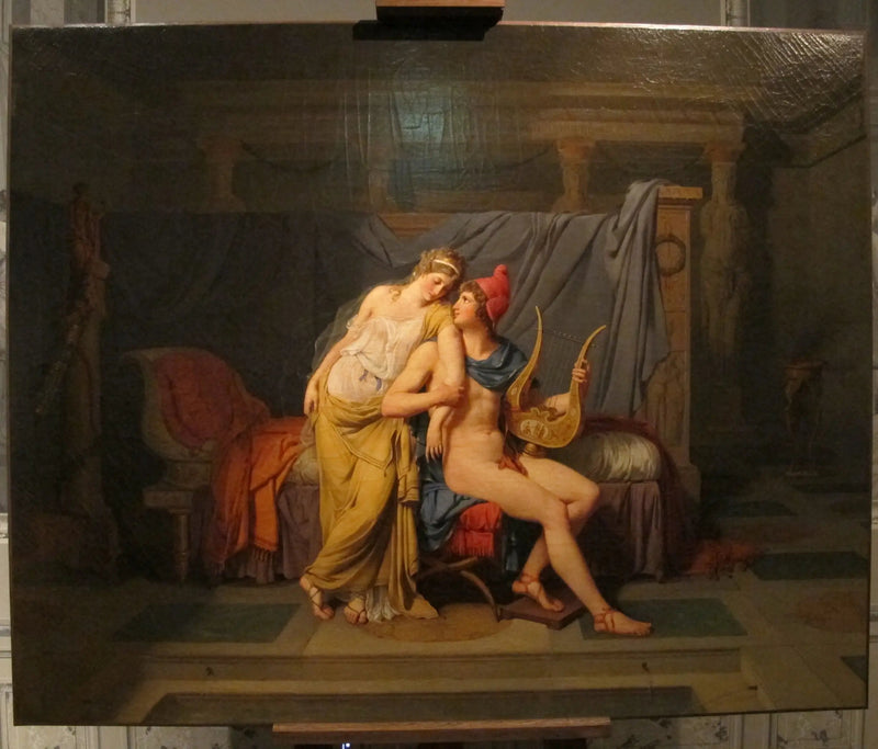 Paris og Hélène - Jacques-Louis David