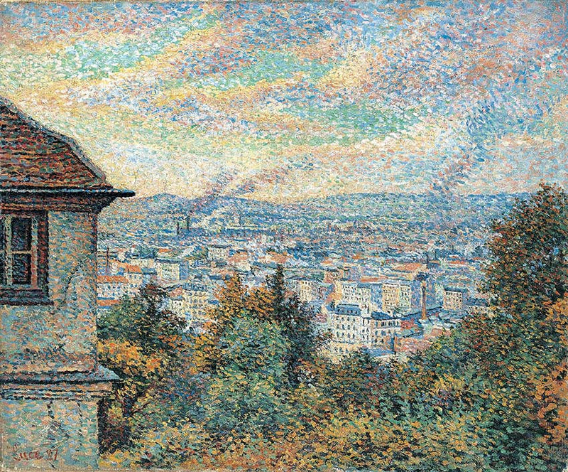 Paris set fra Montmartre - Maximilien Luce