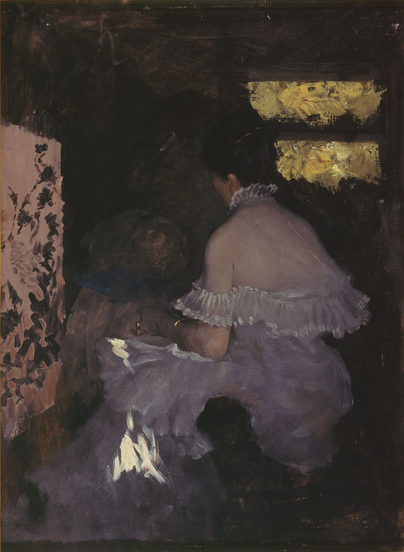 Blandt skærme - Giuseppe De Nittis