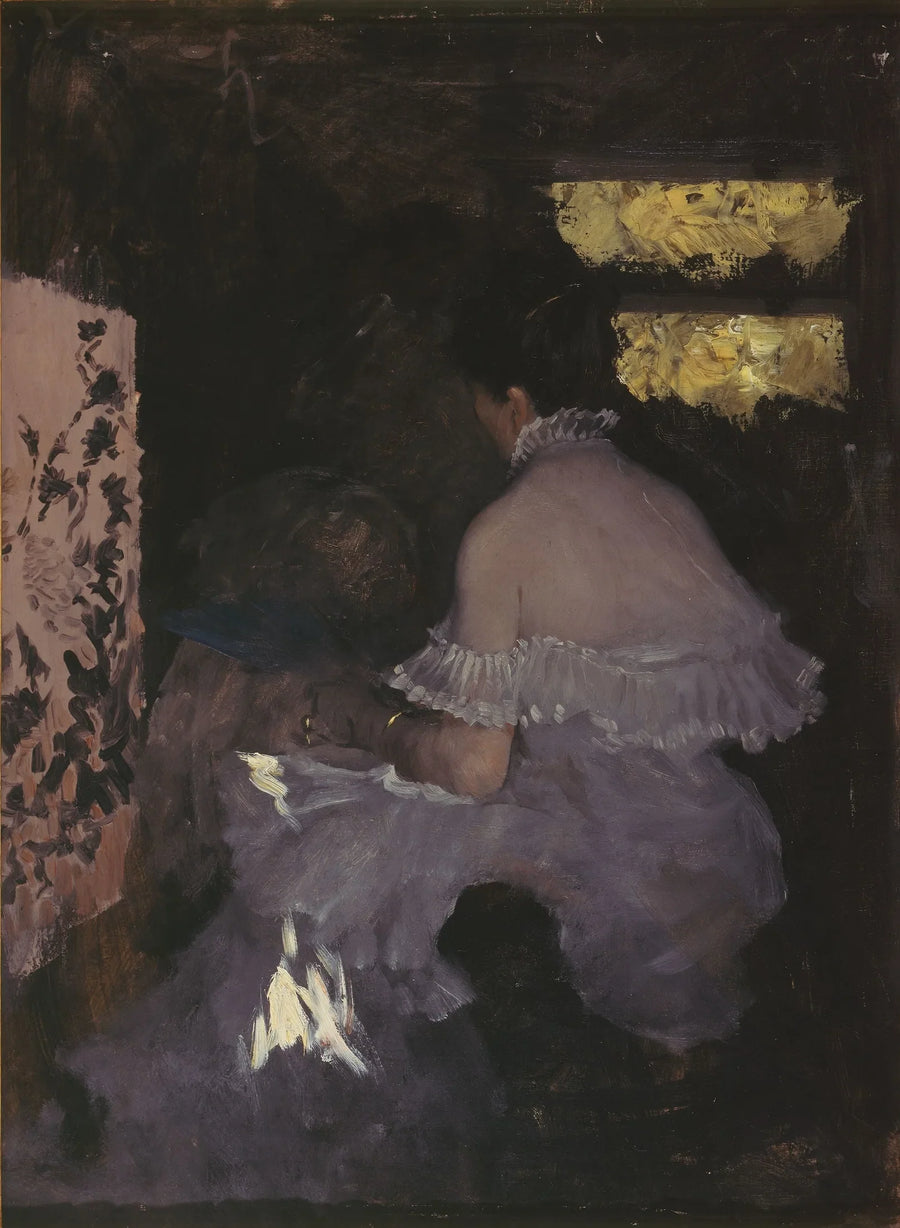Blandt skærme - Giuseppe De Nittis