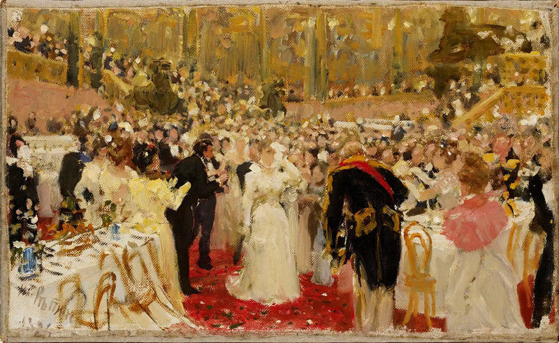 Parti pour l'aristokrati - Ilya Repin