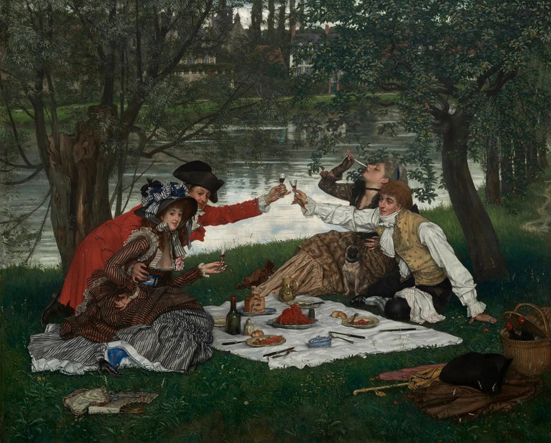 Firkantet del - James Tissot