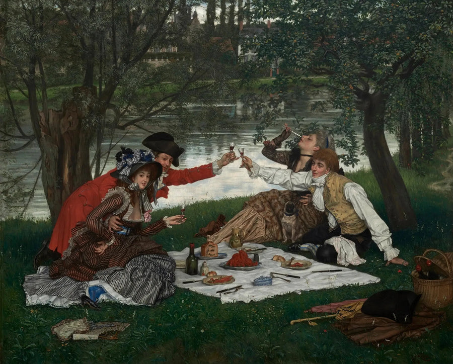 Firkantet del - James Tissot