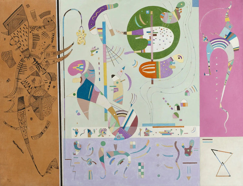 Forskellige dele - Vassily Kandinsky