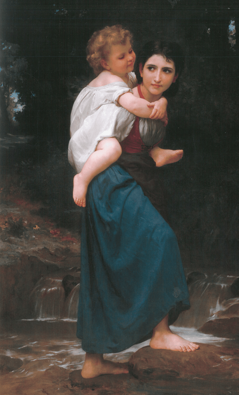 Le Passage du Gué - Bouguereau