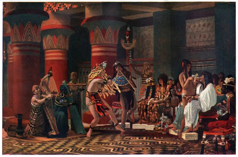 Fritid i det gamle Egypten - Lawrence Alma-Tadema