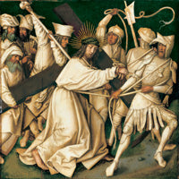 Passion grise : Kristus bærer korset - Hans Holbein den Ældre