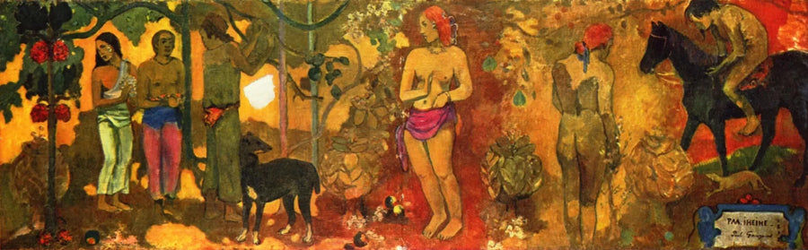Tahitiansk pastorale - Paul Gauguin