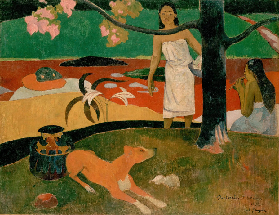 Tahitianske pastoraler - Paul Gauguin
