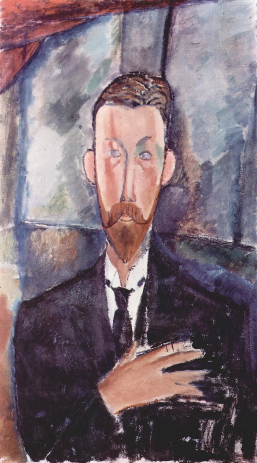 Paul Alexandre foran et vindue - Amedeo Modigliani
