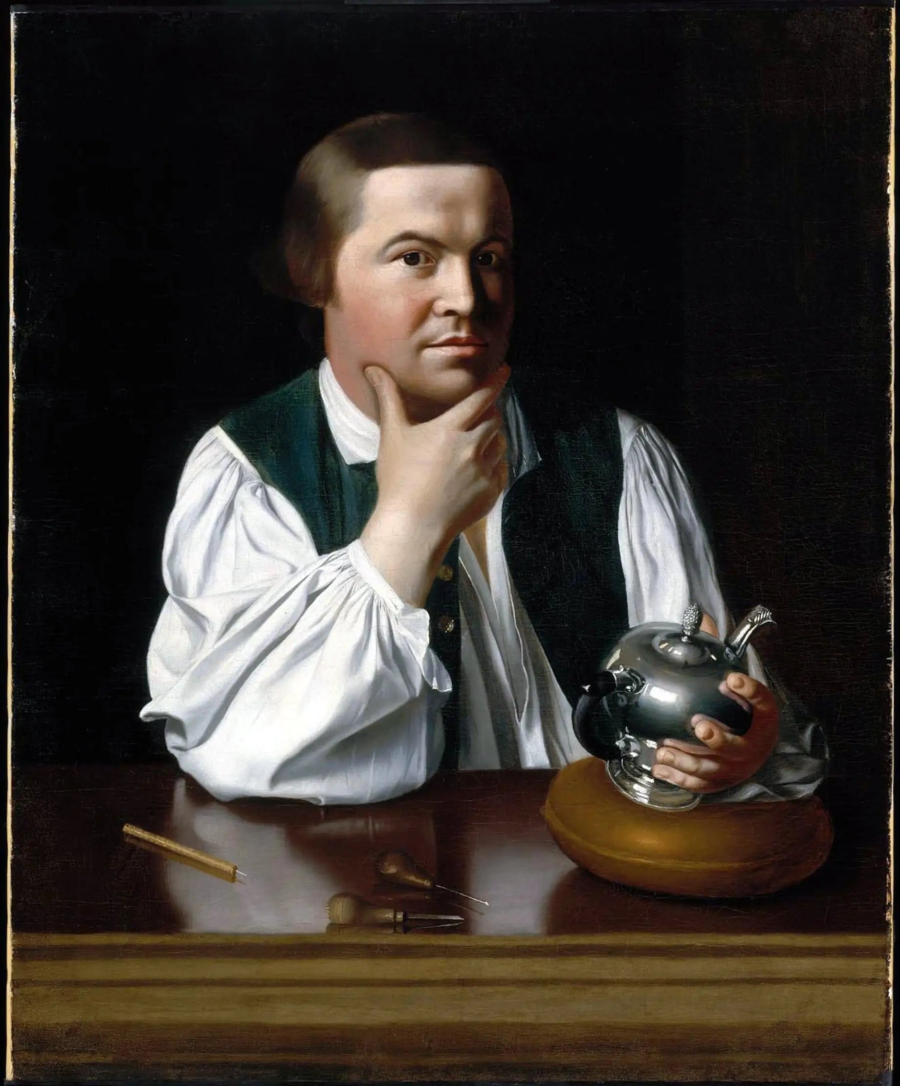 Paul Revere - John Singleton Copley image 1 copie de tableau peinte à la main