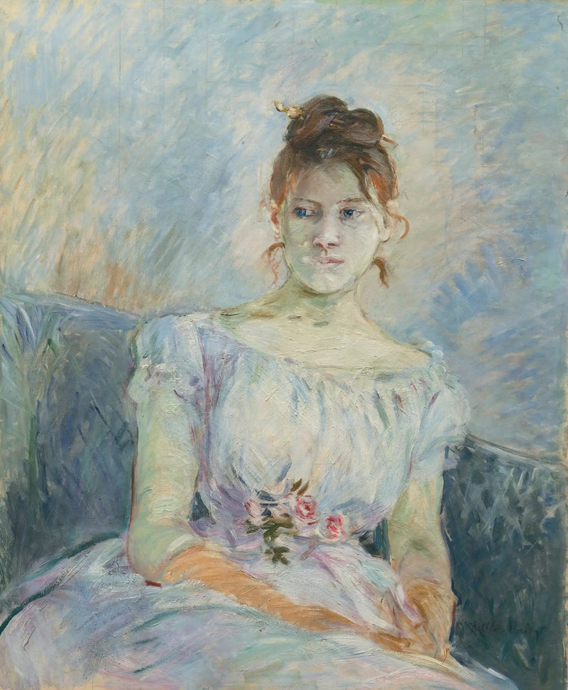 Paule Gobillard i ballkjole - Berthe Morisot