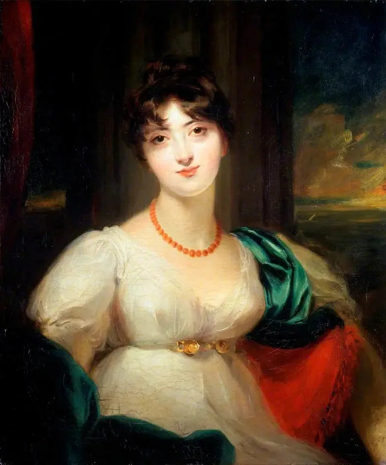 Paulina (1784–1823), første hustru af Sir Codrington Edmund Carrington - Thomas Lawrence