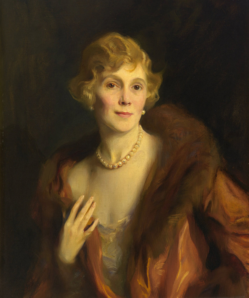 Pauline Morton Sabin - Philip de László image 1 copie de tableau peinte à la main