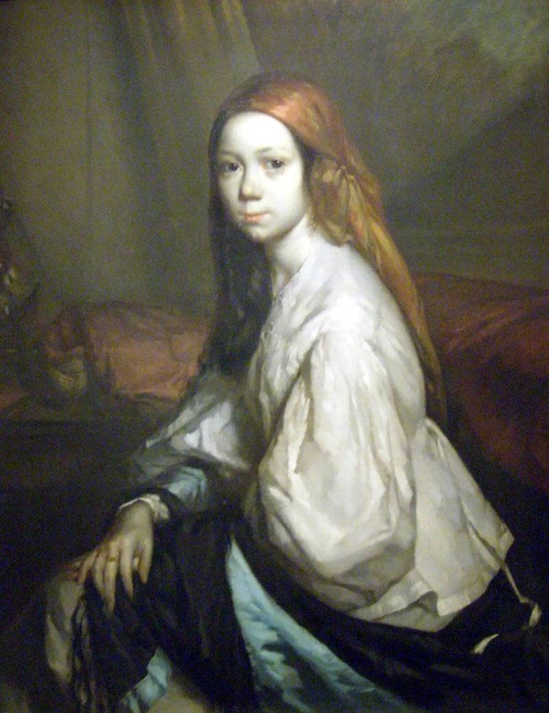 Pauline Ono i nattøj - Jean-François Millet