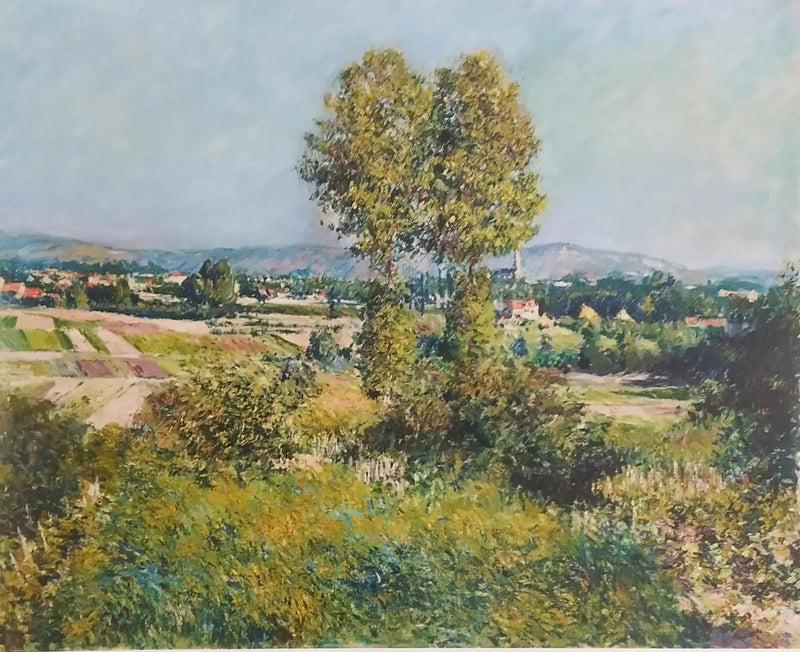 Landskab ved Argenteuil - Gustave Caillebotte