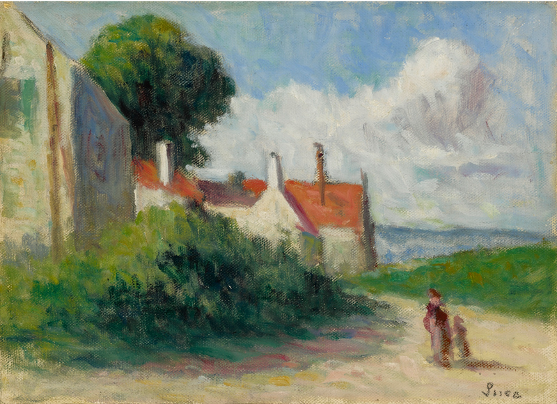Landskab ved Asquin-sous-Vézelay - Maximilien Luce